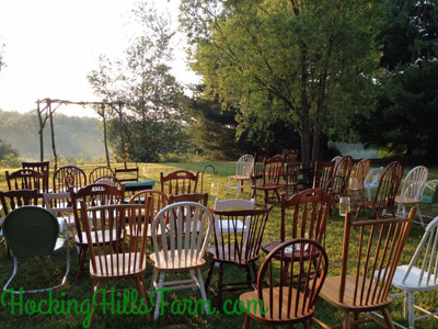 Farm Weddings - Come on down to the Farm and get married. More details at HockingHillsFarm.com