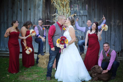 Hocking Hills Farm Wedding - Come on down to the Farm and get married! For more info, check us out at HockingHillsFarm.com.