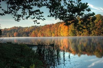 Fall Morning, Lake Logan - Another fall drive that yields marvelous views. Nothing like it!