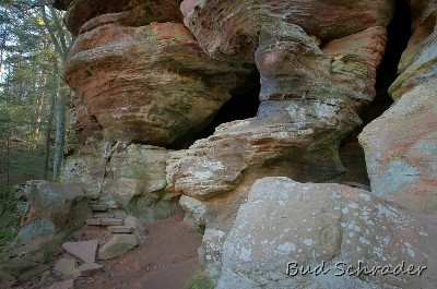 Rockhouse Entrance - I guess this is the front door and picture window.